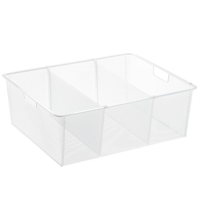Avdelare t/meshback 40 cm Vit 2-pack Elfa